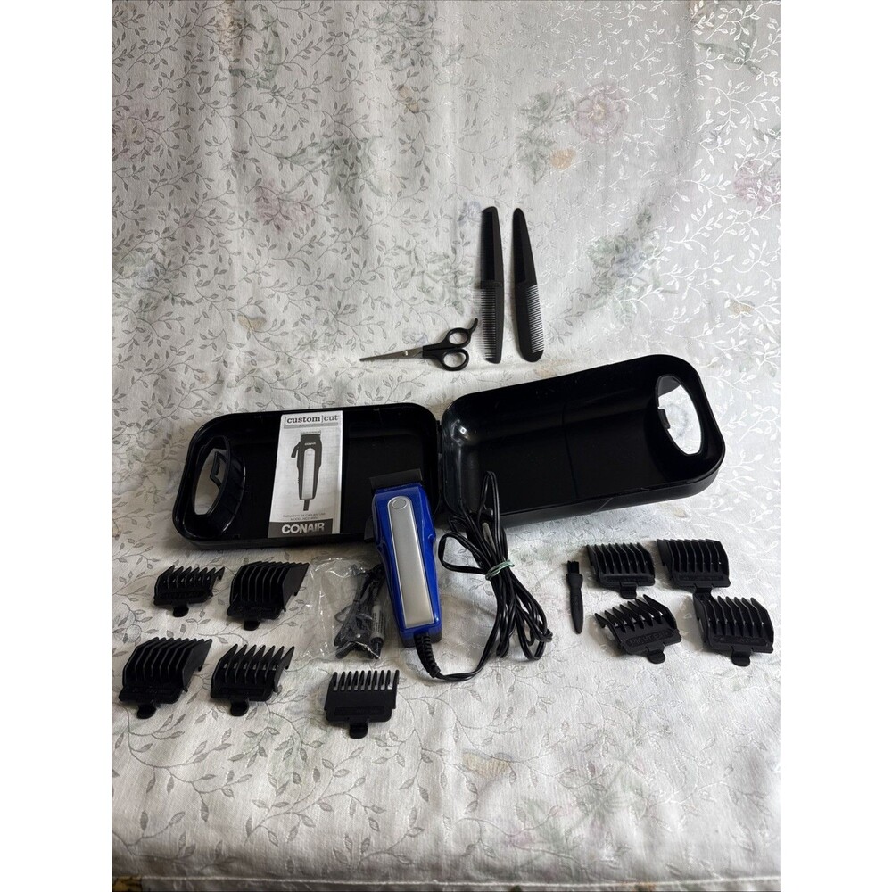 Conair Custom Cut Model HC114WV Haircutting Kit Clippers Trimmer Excellent